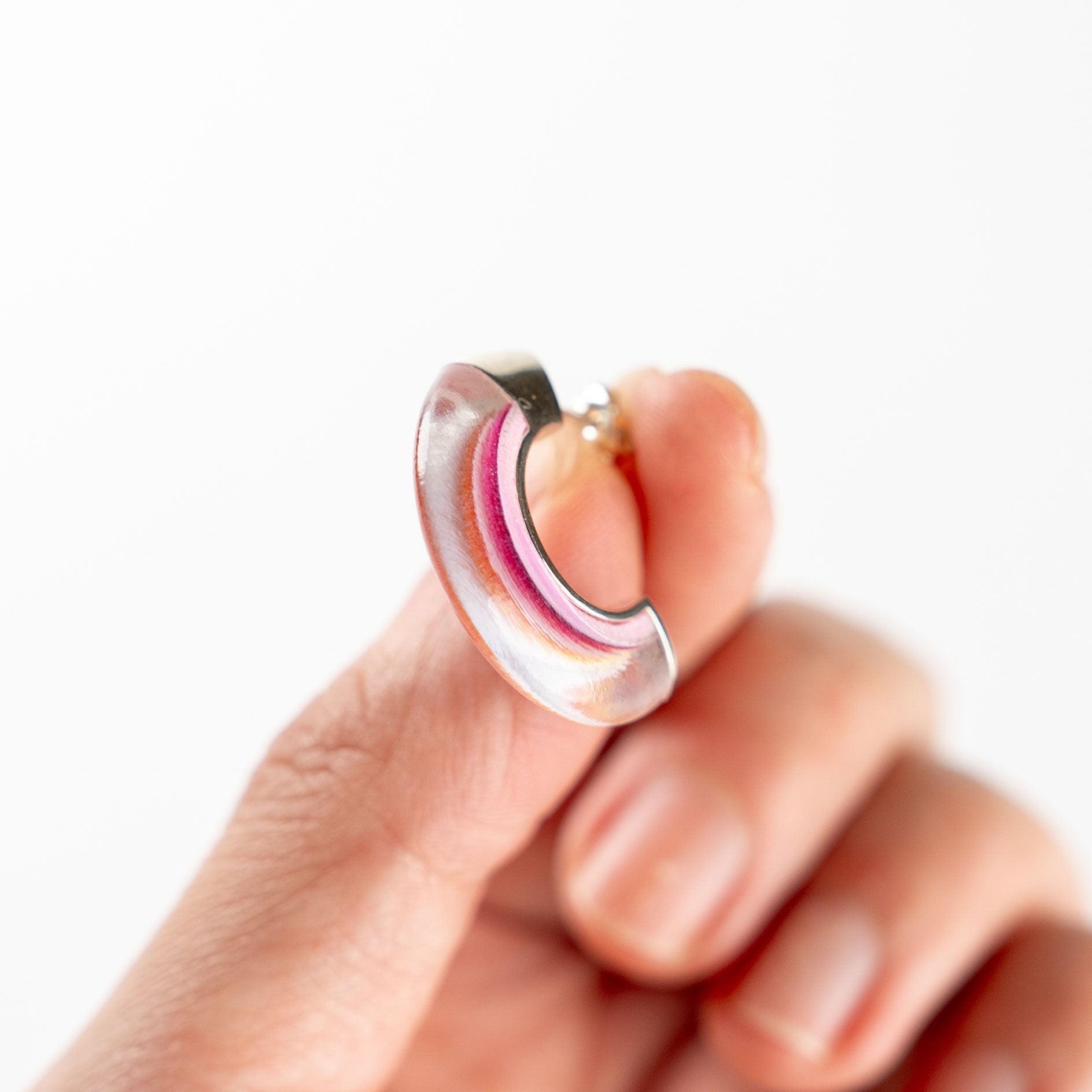 hoop / ピアス SV925 / 