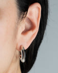 hoop / ピアス SV925 / 